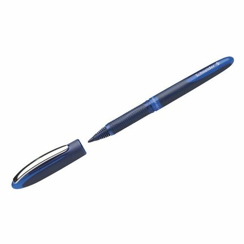 Ручка-роллер Schneider 'One Business', узел 0.8 мм, синие чернила, одноразовая, блистер