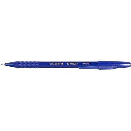 Ручка шариковая ZEBRA B 1000 0.7мм синий