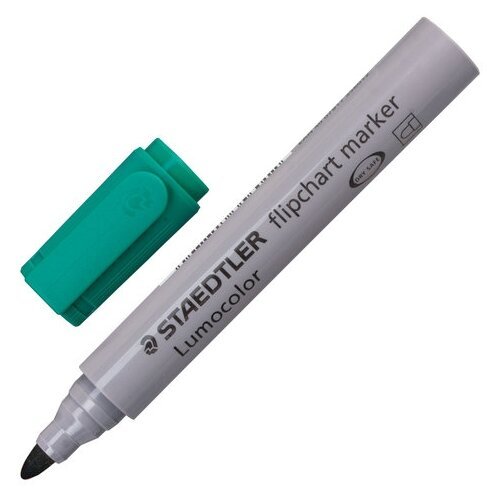 Staedtler маркер для флипчарта Lumocolor, 2 мм (356), зеленый, 5 шт.