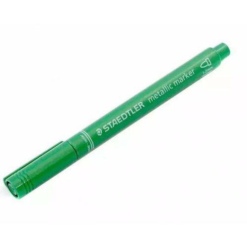 Маркер 'Металлик', 1-2 мм, зеленый
