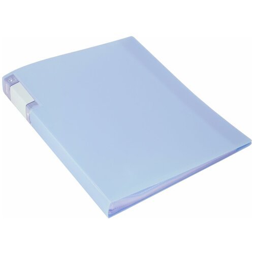 Бюрократ Папка с файлами Gems А4 60 листов цвет голубой 1014868