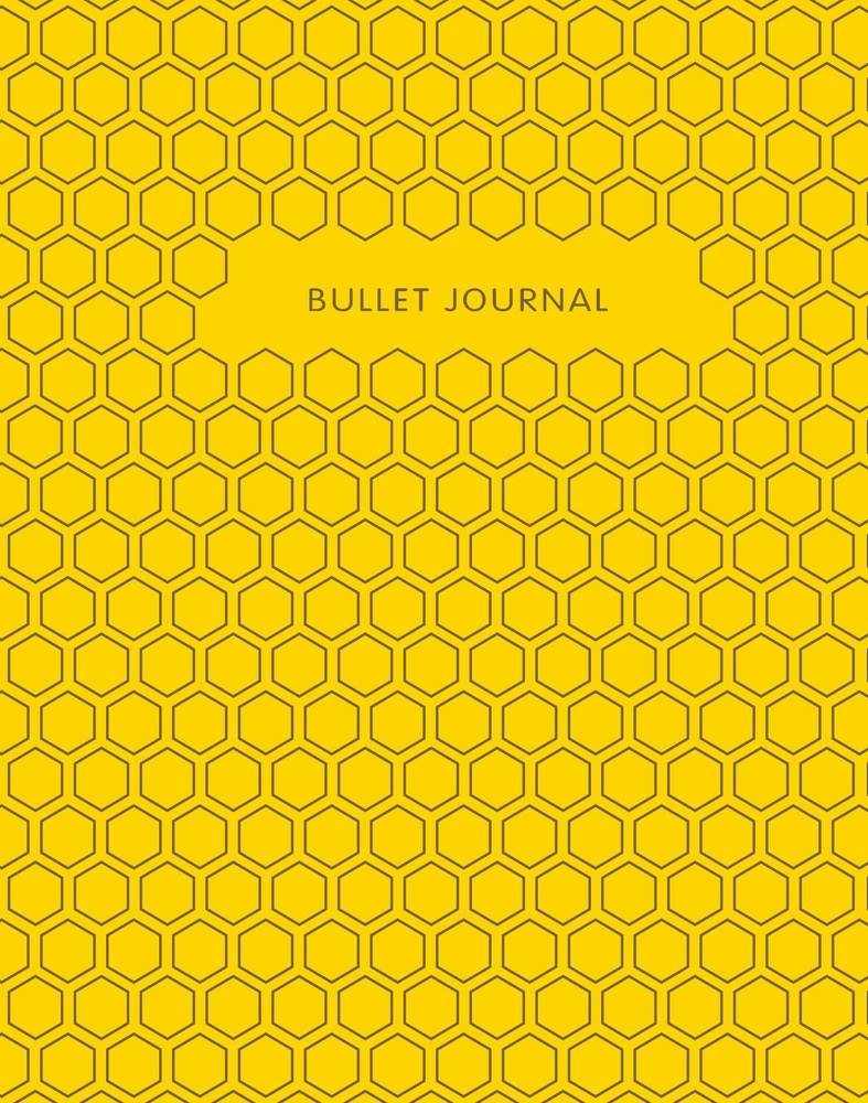 Блокнот в точку Bullet Journal (желтый) (120 стр)