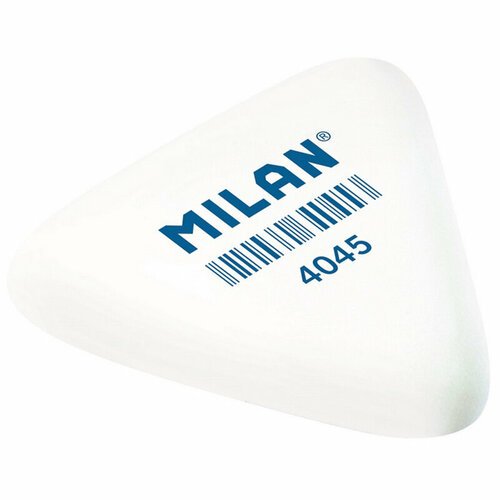 Ластик Milan '4045', треугольный, синтетический каучук, 39*34*9мм, 3 штуки