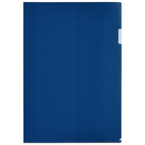 Папка уголок Attache формат А3 180мкм сини. в