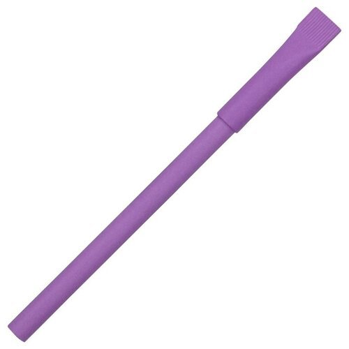 Ручка картонная с колпачком Recycled, фиолетовый (Р)