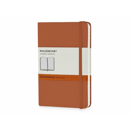 Записная книжка А6 (Pocket) Classic (в линейку) (67511114, оранжевый коралл, А6, 9 х 14 х 1,5, бумага/полипропилен)