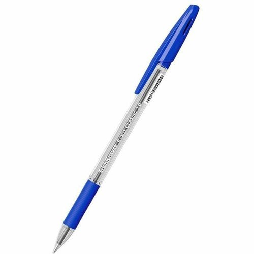 Ручка шариковая ErichKrause R-301 Classic Stick&Grip (0.5мм, синий цвет чернил)