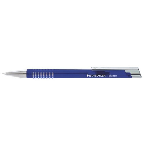 Ручка шариковая Staedtler Elance, со сменным стержнем, толщина линии M, синяя Синий