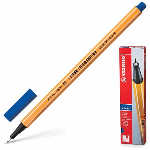 Ручка капиллярная (линер) STAEDTLER 'Triplus Fineliner', желтая, трехгранная, линия письма 0,3 мм, 334-1