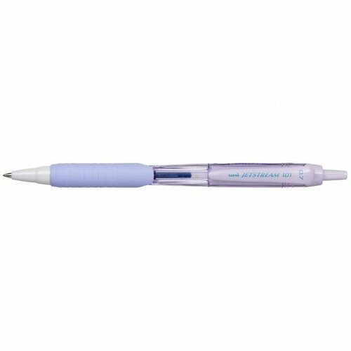 UNI Ручка шариковая автоматическая UNI Jetstream SXN-101-07FL, 0.7 мм, синий, корпус лаванда