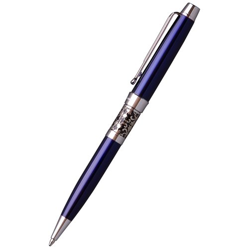 Manzoni шариковая ручка Venezia в футляре, AP009B060610M, синий цвет чернил, 1 шт.
