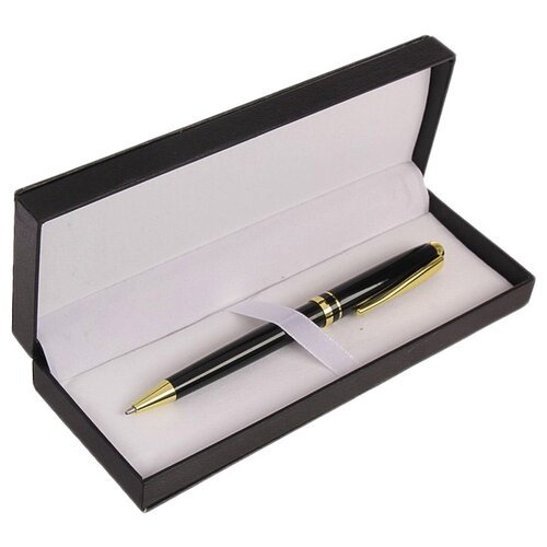 Calligrata Ручка шариковая Черная с золотом, 0.7 мм, 3590821, 1 шт.