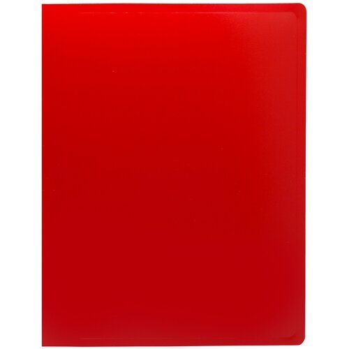 Набор из 30 штук Папка с 30 прозрачными вкладышами Buro -ECB30RED A4 пластик 0.5мм красный