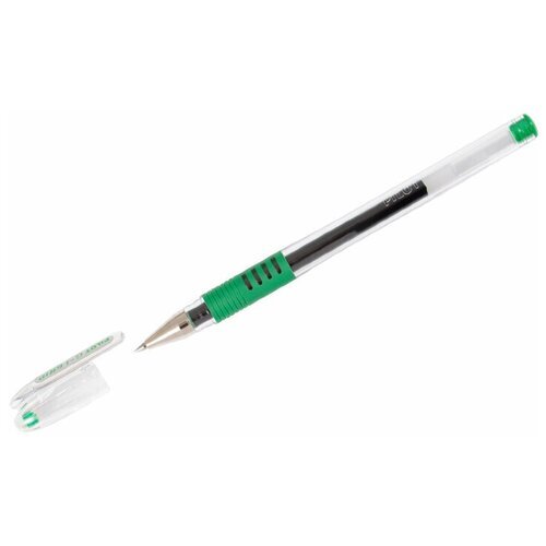 PILOT ручка гелевая G-1 Greep 0.5 мм, BLGP-G1-5, BLGP-G1-5-G, зеленый цвет чернил, 1 шт.