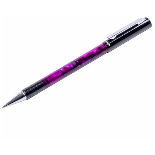Ручка шариковая подарочная Berlingo Fantasy (0.5мм, синий цвет чернил, корпус фиолетовый акрил) 24шт. (CPs_70504)