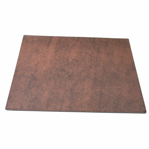Настольный кожаный коврик, бювар из натуральной кожи для рабочего стола, Ogmore Woodland by Audmorr, Размер 50x85 см, натуральная кожа, светло-серый