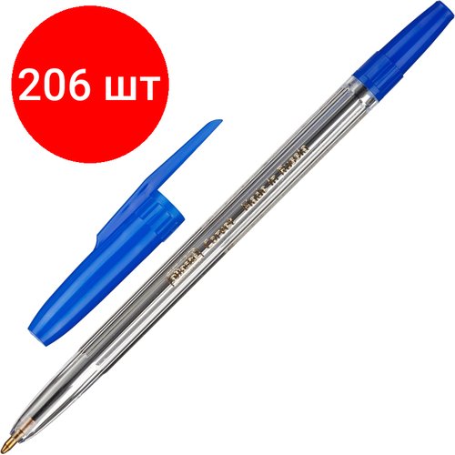 Комплект 206 штук, Ручка шариковая неавтомат. Attache Corvet синяя, 0.7мм