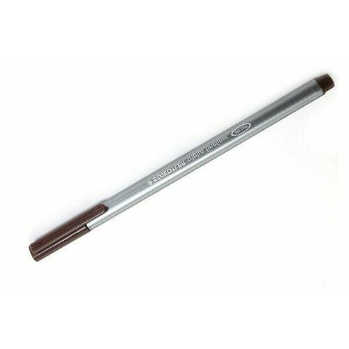 Ручка капиллярная Staedtler Triplus, одноразовая, 0.3 мм коричневый Ван Дейк