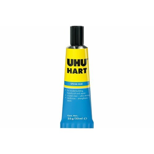 Клей универсальный для пластиков UHU HART 35МЛ