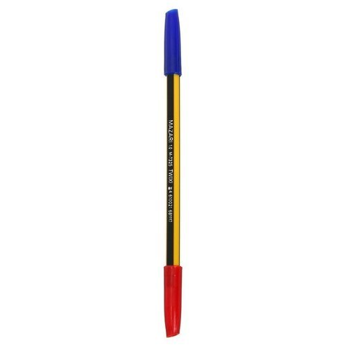 Ручка шариковая двусторонняя Twixi, 1.0 мм, синяя + красная (50 шт)
