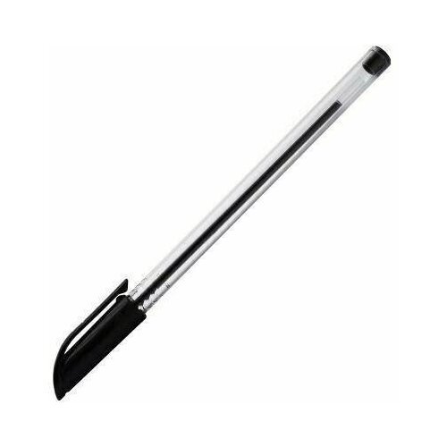Ручка шариковая черная 0.7 мм INDEX. Комплект 100 шт.