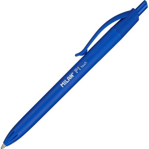 Ручка шариковая автоматическая MILAN P1, 1,0мм синий, масл,176510925, 25 шт.
