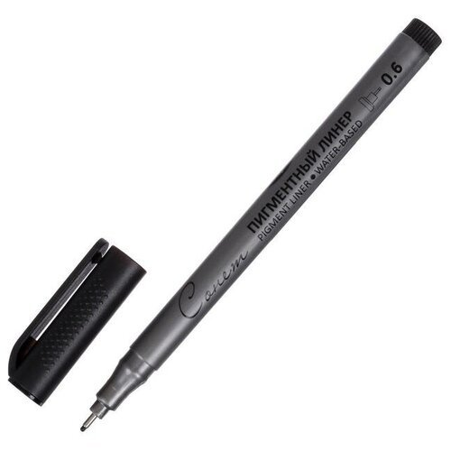 Ручка капиллярная для черчения ЗХК 'Сонет' линер 0.6 мм чёрный 2341649