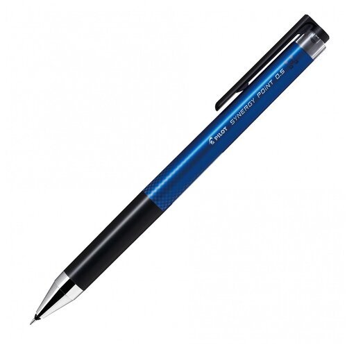 Ручка гелевая автоматическая Pilot 'Synergy Point' синяя, 0,5мм, грип