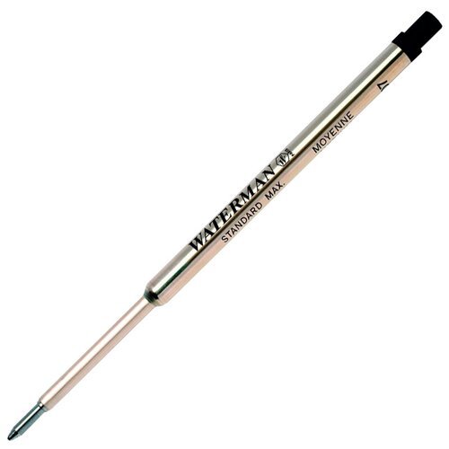Стержень для шариковой ручки Waterman 1964016/1964017 F, 112 мм (1 шт.) черный