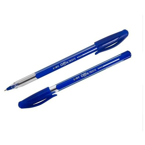 Ручка шариковая Linc Trisys (0.7мм, синий цвет чернил) 50шт.