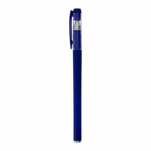 Ручка гелевая Softtouch 0.5 мм, синяя, корпус тёмно-синий матовый (комплект из 72 шт)