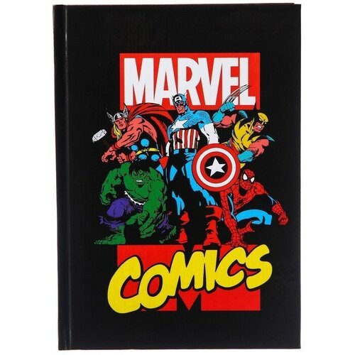 Ежедневник А5, 80 листов 'Marvel. Comics', Мстители