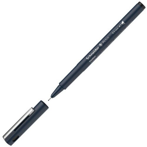 Ручка капиллярная Schneider 'Pictus' (0.5мм) черная (197501)