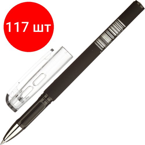 Комплект 117 штук, Ручка гелевая неавтомат. Attache Mystery черный,0.5мм