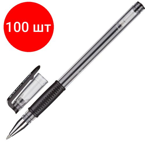 Комплект 100 наб, Ручка гелевая неавтомат. набор для ЕГЭ, 1/2 ручки, манж,03088888