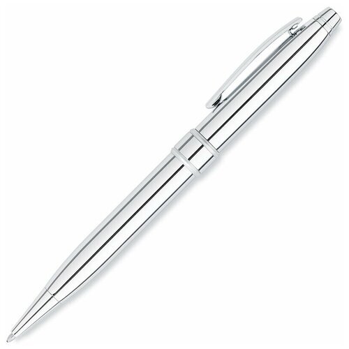 Шариковая ручка Cross Stratford. Цвет - серебристый. CROSS MR-AT0172-1 удалить