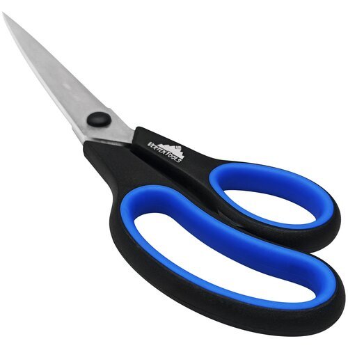 Ножницы хозяйственные VertexTools 280мм чёрный/синий