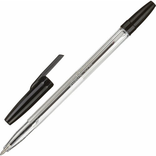 Attache Ручка шариковая Economy Elementary, 0,5 мм, черный цвет чернил, 1 шт.