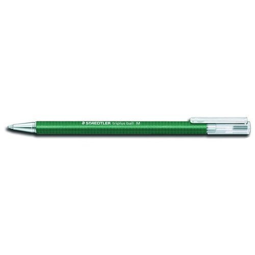 Ручка шариковая Staedtler Triplus, со сменным стержнем, толщина линии М Зеленый