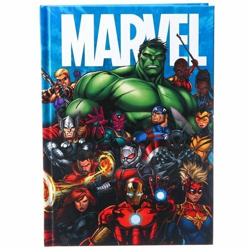 Ежедневник А5, 80 листов 'Marvel', Мстители (1шт.)