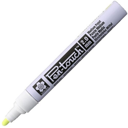 Маркер лаковый Sakura Pen-Touch 2 мм желтый XPFKA302