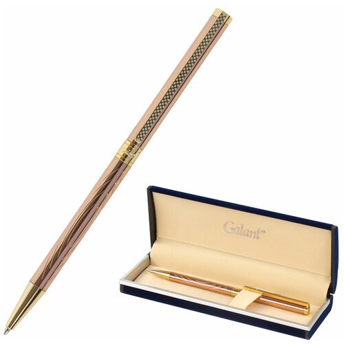 Galant Ручка подарочная шариковая Astron Gold, 0.7 мм, 143526, 1 шт.