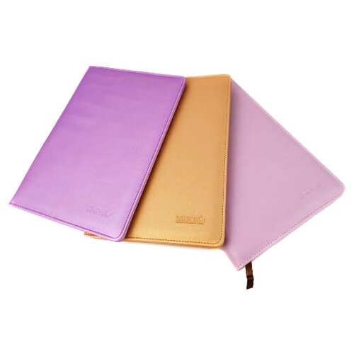Ежедневник ТМ 'BIKSON' А5 208стр, 3 сменные обложки (персиковый, св. фиолетовый, розовый)