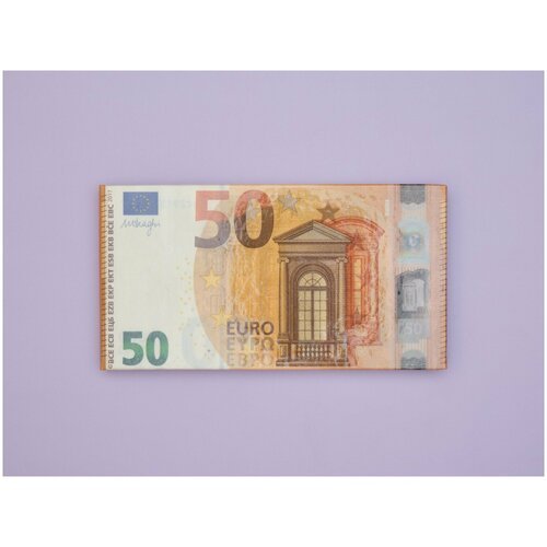 Денежный блокнот отрывной номинал 50 евро