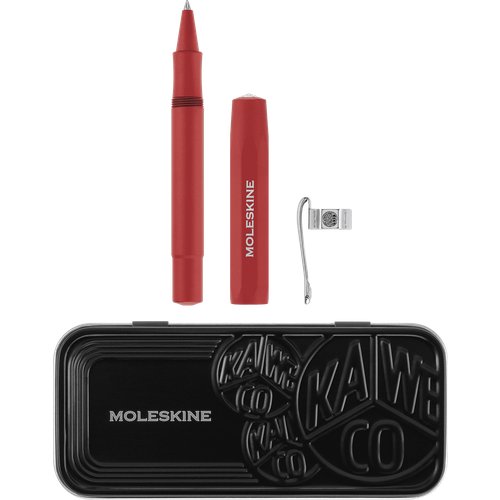 Ручка-роллер Moleskine x Kaweco Aluminium, Red