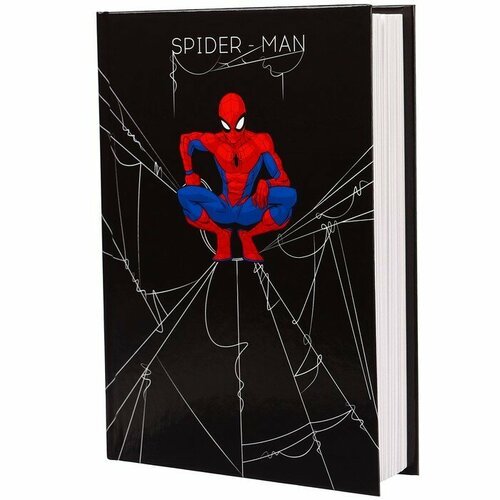 Ежедневник А5, 160 листов 'Spider-man', Человек-паук