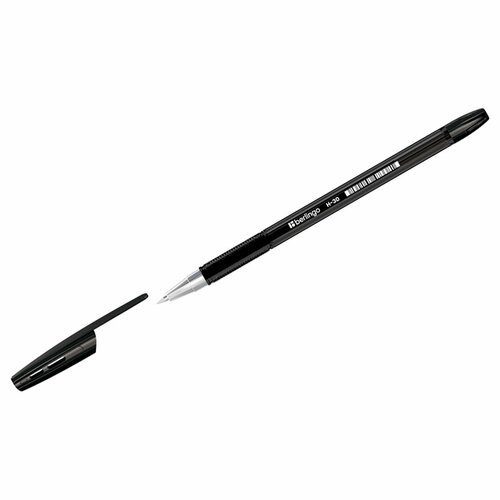 Ручка шариковая Berlingo 'H-30' черная, 0,7 мм (1 набор ручек из 50 шт)
