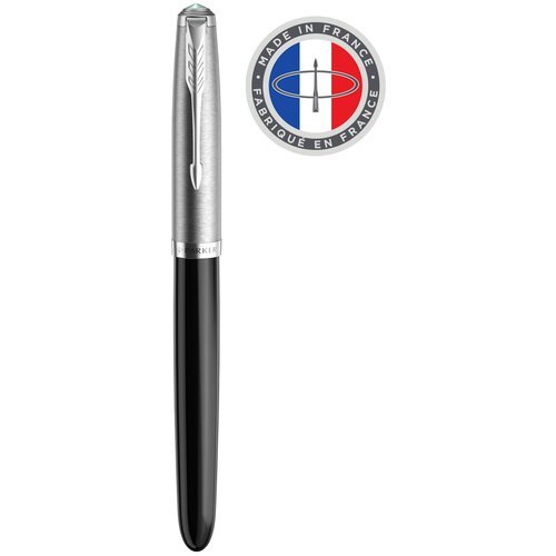 Ручка перьевая Parker '51 Black CT' черная, 0,8мм, подарочная упаковка