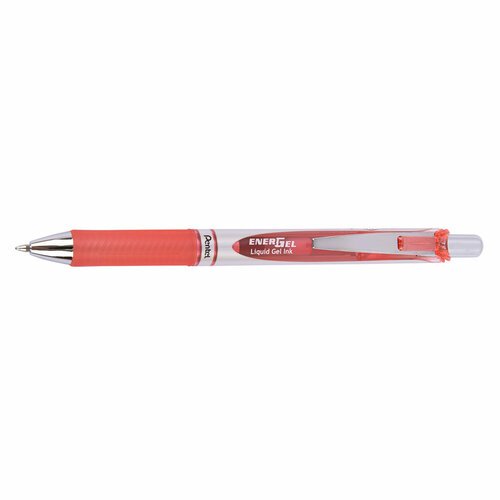 Pentel Ручка гелевая Energel d 0.7 мм 12 шт. BL77-P3X коралловые чернила