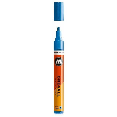 Акриловый маркер Molotow One4all 227HS 227302 (224) металлик синий 4 мм